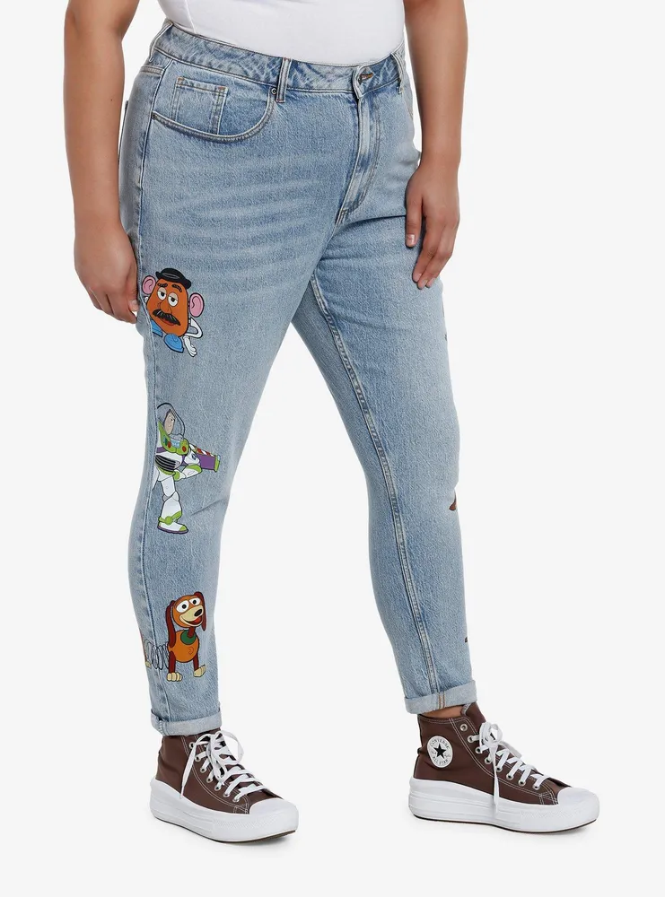 Disney Pixar Toy Story Character Mom Jeans Plus