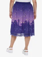 Disney Tangled Lanterns Midi Skirt Plus