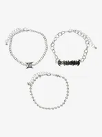 Ice Nine Kills Chain Bracelet Set