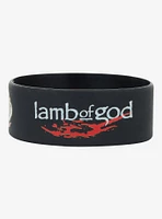 Lamb Of God Rubber Bracelet