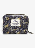 Loungefly Disney Beauty And The Beast Belle & Friends Mini Zipper Wallet