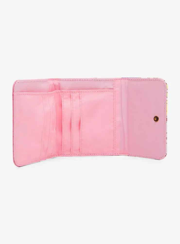 Loungefly Hello Kitty And Friends Pink Mini Flap Wallet