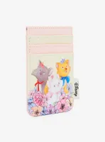 Loungefly Disney The Aristocats Trio Floral Vertical Cardholder