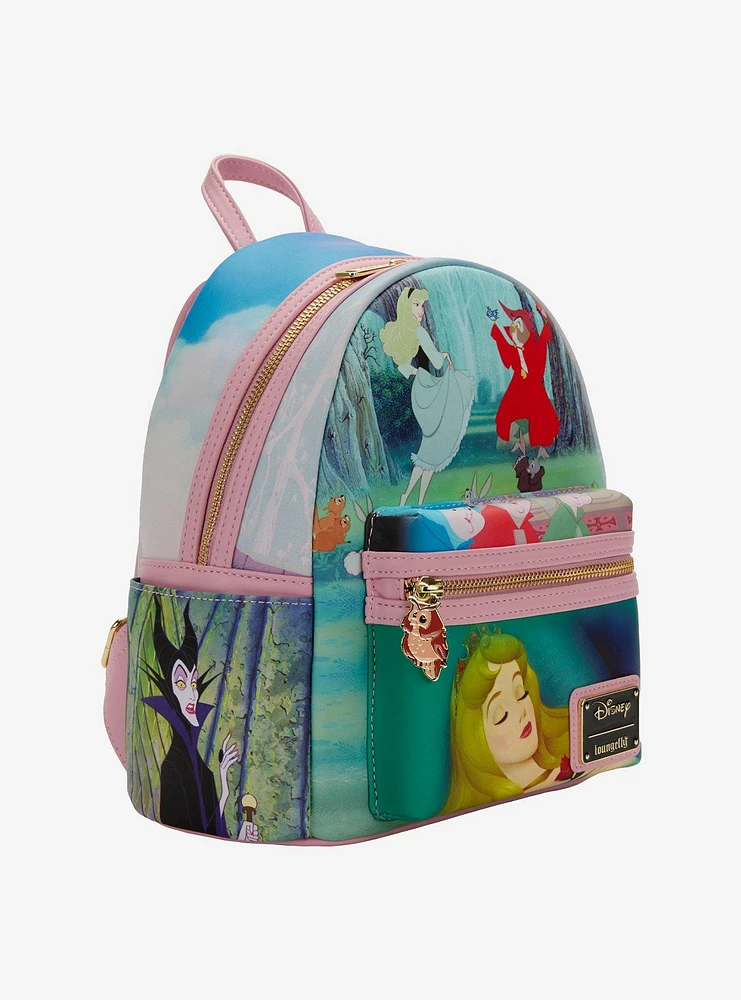 Loungefly Disney Sleeping Beauty Scenes Mini Backpack