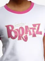 Bratz Rhinestone Girls Ringer Baby T-Shirt