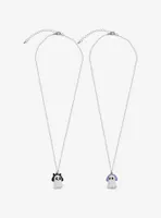 Sweet Society Headphones Ghosts Best Friend Necklace Set