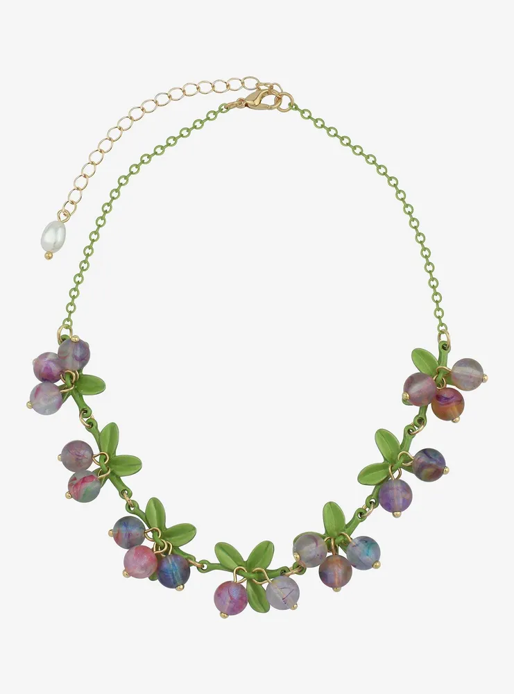 Thorn & Fable Berry Leaf Bead Choker
