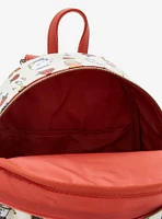 Loungefly Disney Beauty And The Beast Chibi Sidekicks Mini Backpack