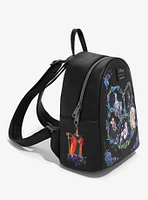 Loungefly Disney Villains Dark Flowers Mini Backpack