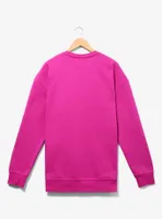 Disney Minnie Mouse and Daisy Duck Hot Pink Beach Crewneck — BoxLunch Exclusive
