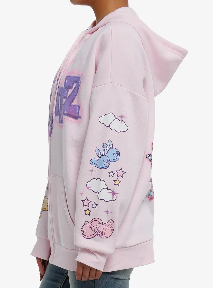 Bratz Slumber Party Girls Oversized Hoodie