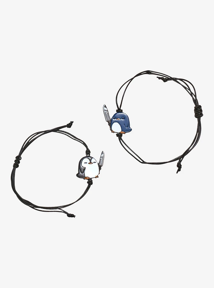 Penguin Weapon Best Friend Cord Bracelet Set