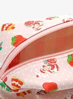 Strawberry Shortcake Polka Dot Makeup Bag