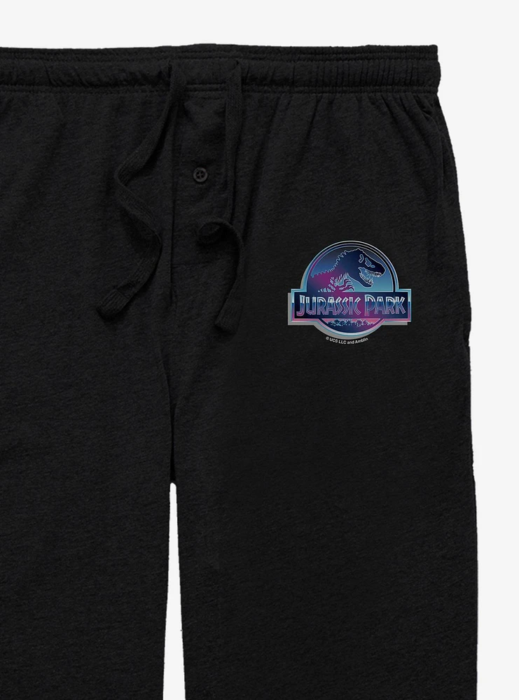 Jurassic Park Multicolor Logo Pajama Pants