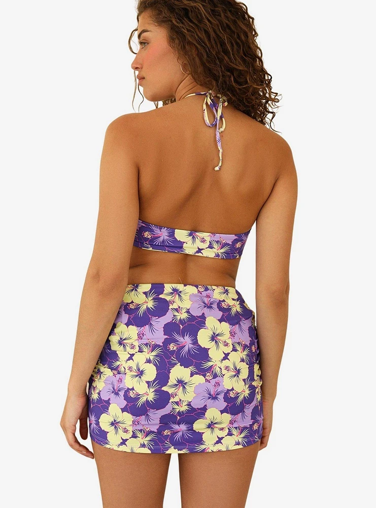 Dippin' Daisy's Lucky Swim Skirt Cover-Up Hibiscus Punch