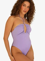 Dippin' Daisy's Lindsay One Piece Bedazzled Lilac