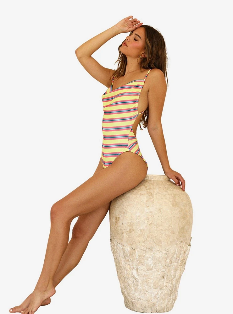 Dippin' Daisy's Gwen One Piece Y2K Stripe