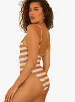 Dippin' Daisy's Star One Piece Y2K Stripe