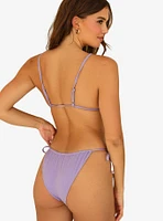 Dippin' Daisy's Cove Swim Top Bedazzled Lilac