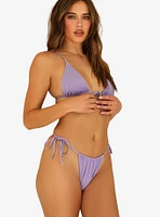 Dippin' Daisy's Cove Swim Top Bedazzled Lilac