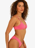 Dippin' Daisy's Britney Swim Top Plastic Pink