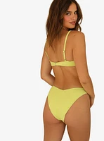 Dippin' Daisy's Britney Swim Top Lime Green