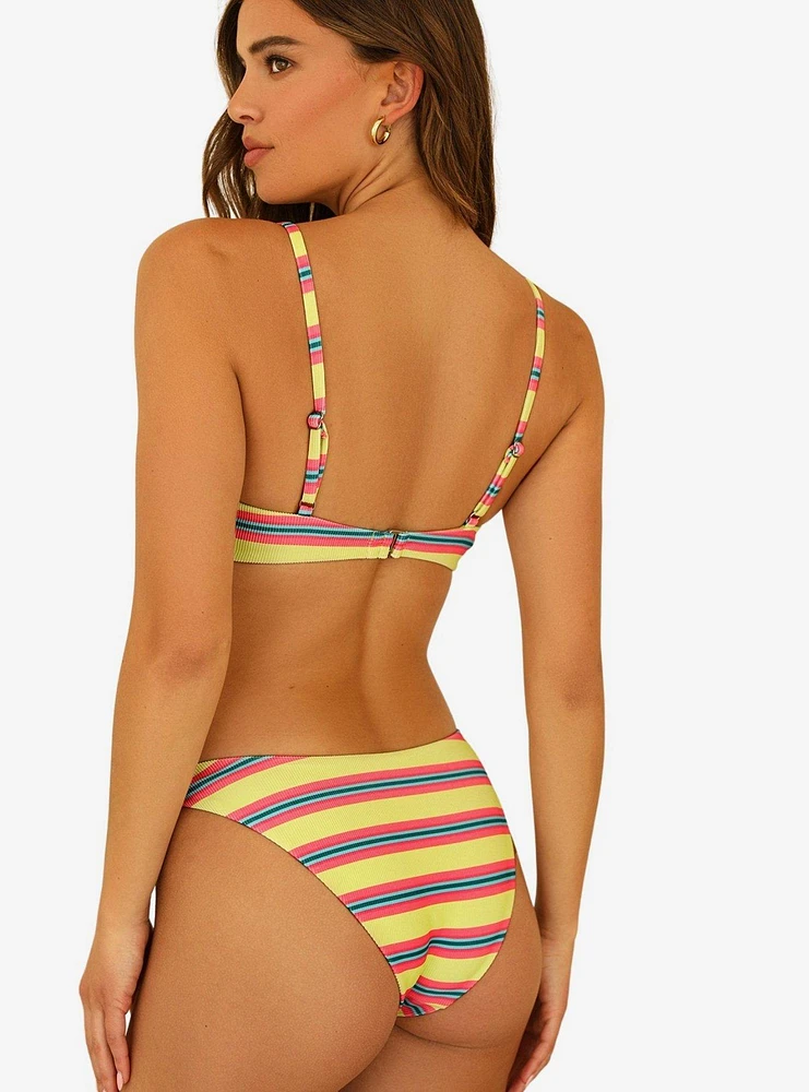 Dippin' Daisy's Quinn Swim Bottom Y2K Stripe