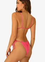 Dippin' Daisy's Paris Swim Bottom Plastic Pink