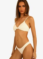 Dippin' Daisy's Zen Swim Top Cloud White Ribbed