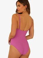 Dippin' Daisy's Bliss Swim One Piece Vivid Violet Ribbed