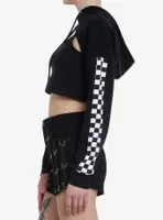 Social Collision Game Over Bolero Girls Crop Shrug