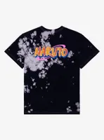 Naruto Shippuden Main Characters Tie-Dye T-Shirt