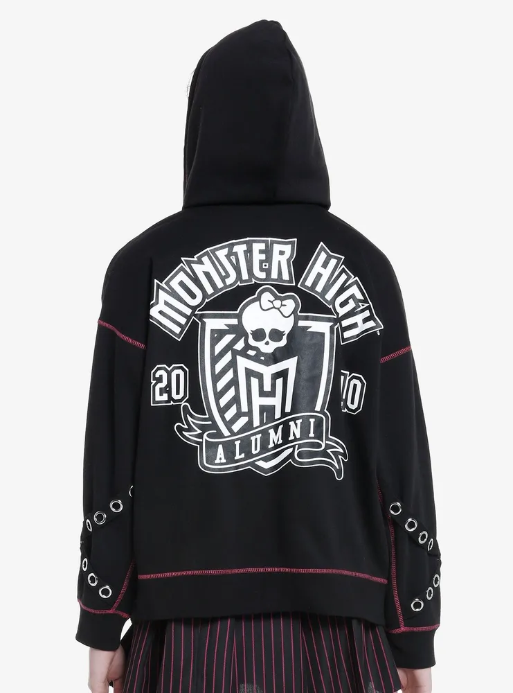 Monster High Grommet Sleeve Girls Hoodie