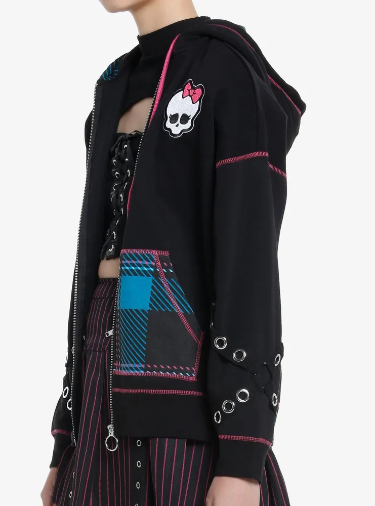 Monster High Grommet Sleeve Girls Hoodie