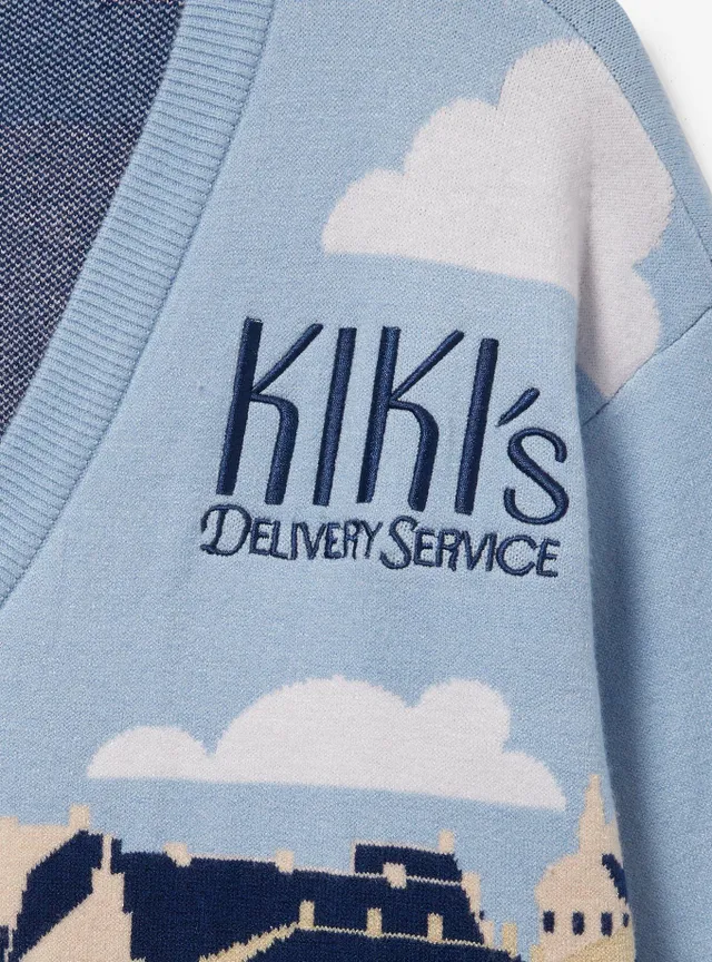 Studio Ghibli Kiki's Delivery Service Floral Logo Hoodie - BoxLunch  Exclusive