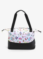 Sanrio Hello Kitty and Friends Allover Print Crossbody Tote Bag