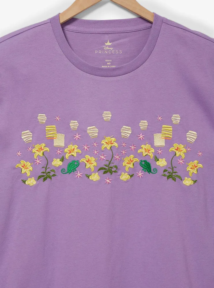 Disney Tangled Floral Lanterns Women's T-Shirt - BoxLunch Exclusive