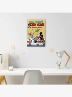 Disney Mickey Mouse Magician Classic Movie Cover Canvas Wall Decor