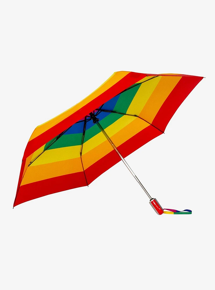 42" Auto Open / Auto Close Umbrella Rainbow