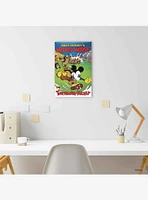 Disney Mickey Mouse Football Classic Movie Cover Canvas Wall Decor