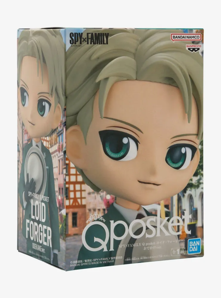 Banpresto Spy x Family Q Posket Loid Forger Figure (Going Out Ver.)