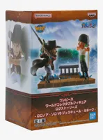 Banpresto One Piece World Collectable Figure Log Stories Roronoa Zoro vs. Dracule Mihawk Figure