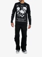 Social Collision® Death Card Twofer Long-Sleeve T-Shirt