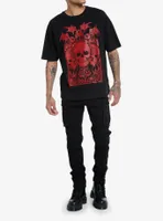 Social Collision® Skulls & Winged Eyeballs T-Shirt