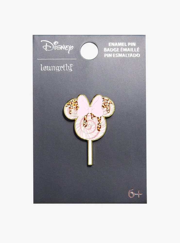 Loungefly Disney Minnie Mouse Pink Lollipop Enamel Pin - BoxLunch Exclusive