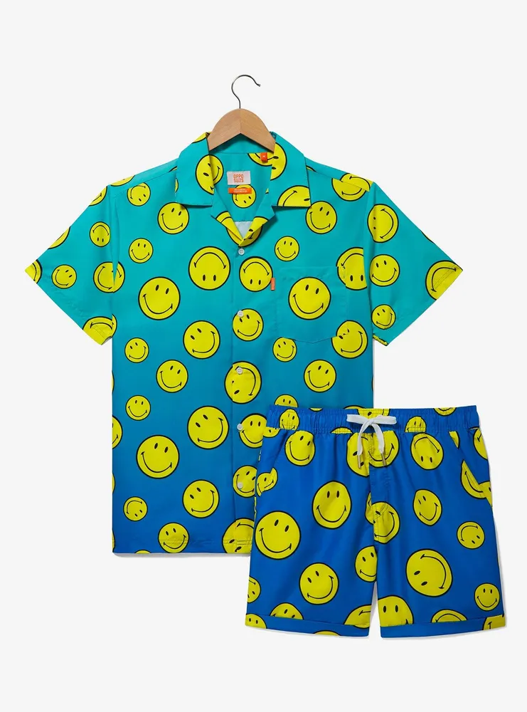 OppoSuits Smiles Allover Print Woven Button-Up - BoxLunch Exclusive