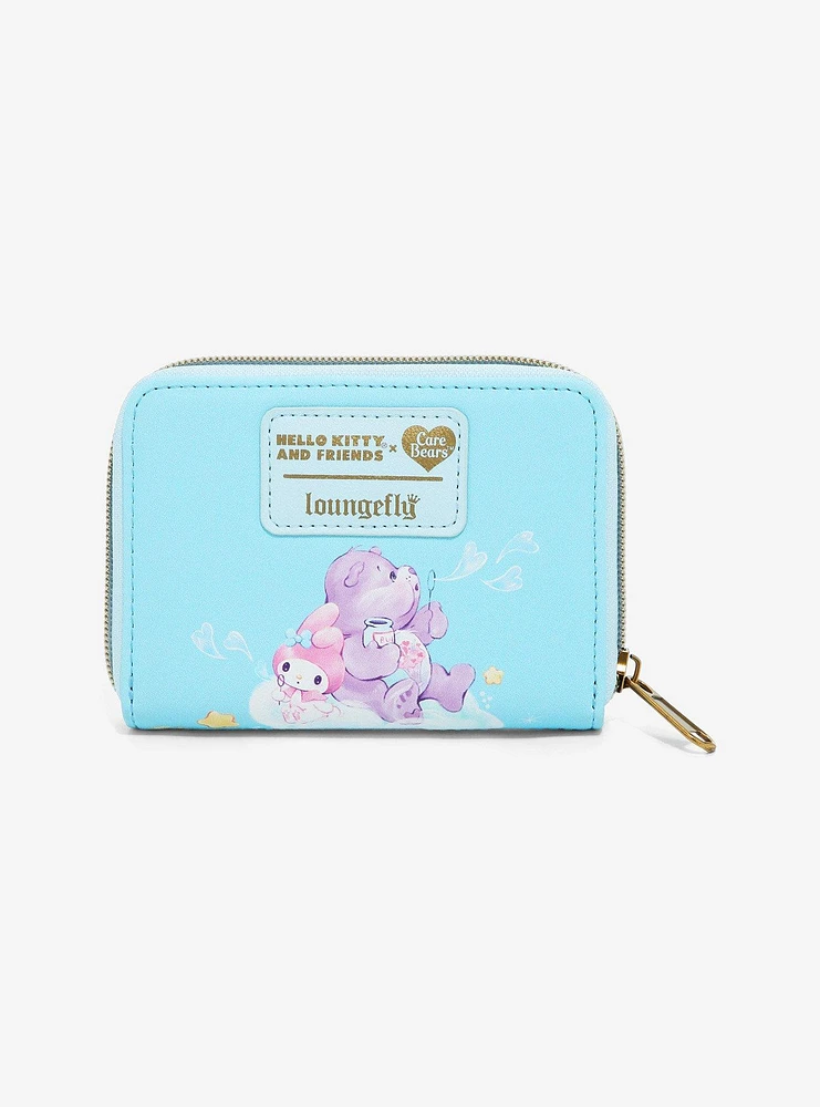 Hello Kitty And Friends X Care Bears Mini Zipper Wallet