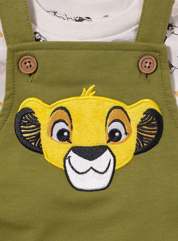 Disney The Lion King Simba Infant Overall Set - BoxLunch Exclusive