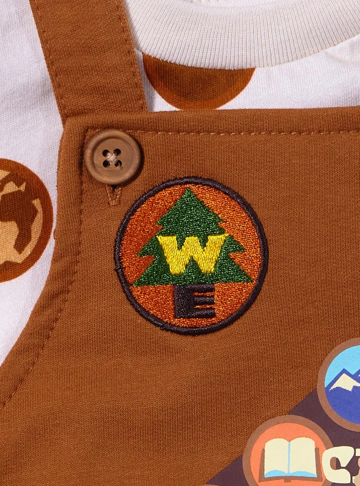 Disney Pixar Up Russell Wilderness Explorer Infant Overall Set — BoxLunch Exclusive