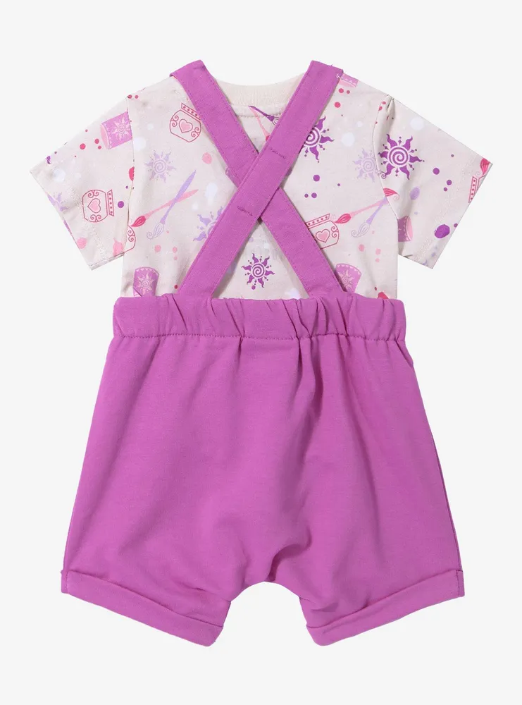 Disney Tangled Rapunzel Icons Infant Overall Set - BoxLunch Exclusive